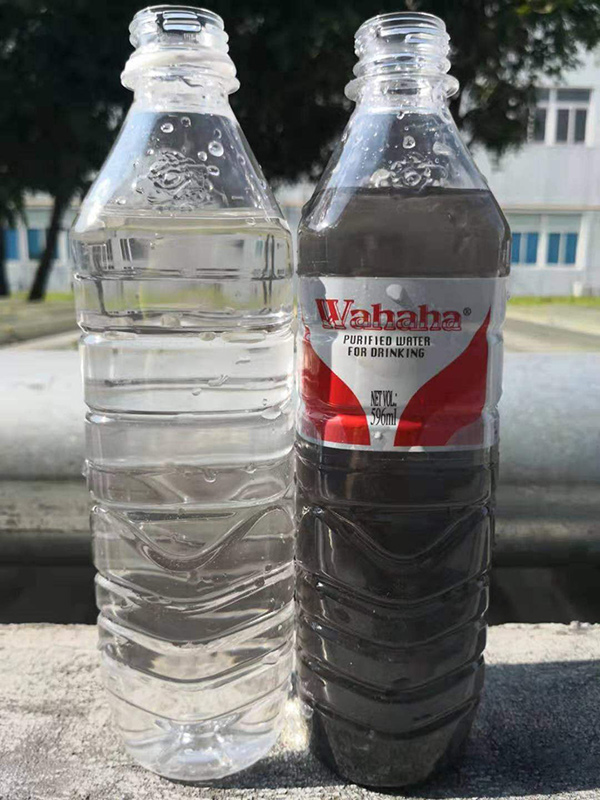 傳統(tǒng)沉淀工藝與瞬分凈水機(jī)出水對(duì)比 傳統(tǒng)沉淀工藝與瞬分凈水機(jī)出水對(duì)比